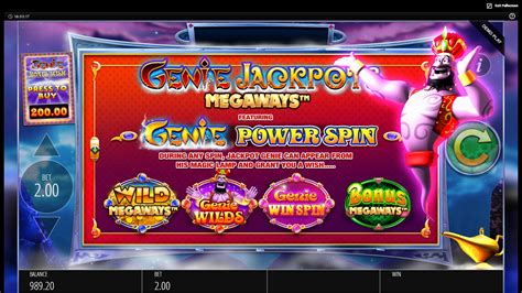 genie jackpots demo
